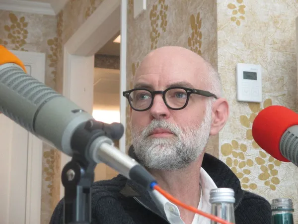 Daniel Clowes had Patricia Highsmith and Alfred Hitchcock on his mind for Wilson: "He's like a different version of the Robert Walker character in Strangers on a Train …"